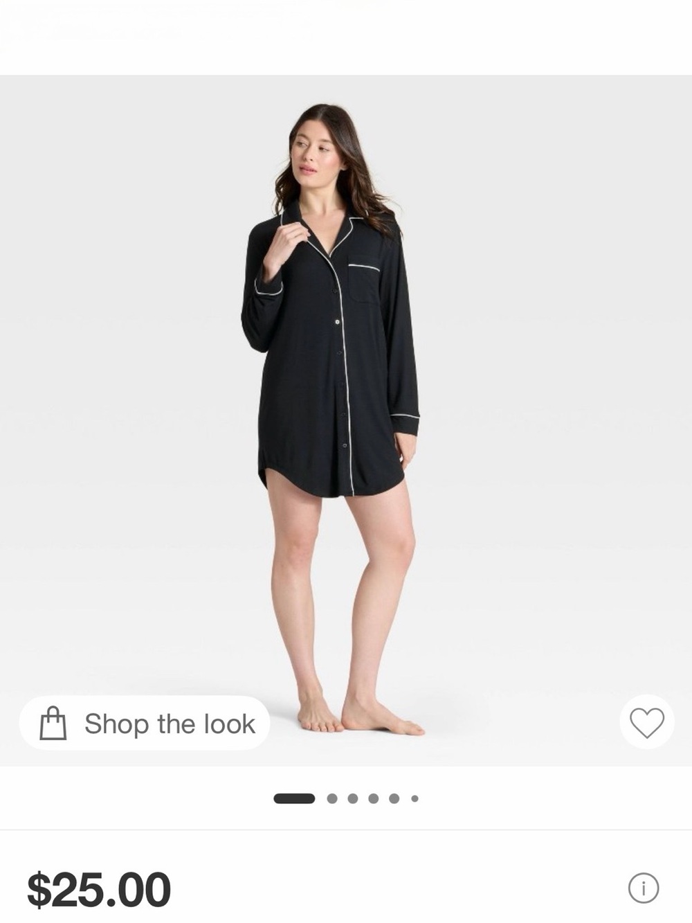 NWT Auden Cloud Knit Nightgown